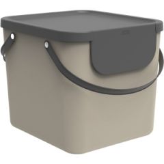 ROTHO Albula Cappuccino - waste sorting container - 40l Atkritumu tvertnes