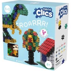 Nano Clics - konstrukcyjne, belgijskie klocki - Kreatywni Budowniczowie - Zestaw 500 elementów