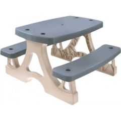 Mochtoys Plastmasas galds ar soliem 78x79x47cm 13011