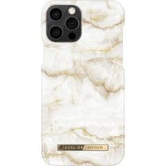 CASE iDeal of Sweden Fashion iPhone 12/12 Pro (Golden Pearl Marble)