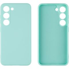 OBAL:ME Matēts TPU korpuss Samsung Galaxy S23 | tirkīza krāsā Neoriģinālie Maciņi