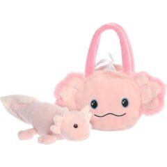 AURORA Fancy Pals plīša rotaļlieta Aksolotls somiņā, 20 cm