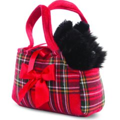 AURORA Fancy Pals plīša rotaļlieta skotu terjers somiņā, 20 cm