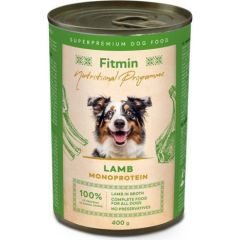 Fitmin Program karma mokra dla psa z jagnięciną 400g