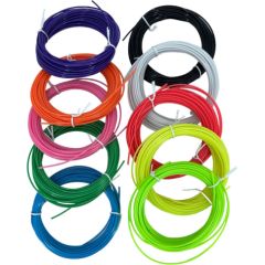 iLike ST3 100m PLA 1.75mm Plastikāta materiāls priekš jebkuras 3D Drukas Pildpalvas - 10 Krāsas x 10m Interaktīvās rotaļlietas