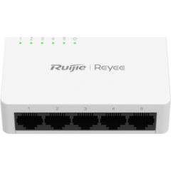 Ruijie RG-ES05G-L 5-Портовый 10/100/1000 Мбит/с 4кВ 10Гбит/с Не PoE Коммутатор Белый