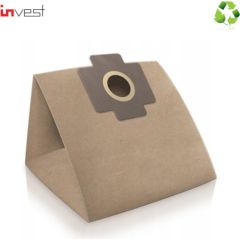 Invest Eko Papīra putekļu sūcēju maisi ZELMER Meteor / Admiral 1010 /  1020 / 1030 (4gab.) + Filtrs