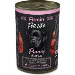 Fitmin  For Life karma mokra z wołowiną dla szczeniąt 400g