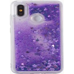 Evelatus Xiaomi  Redmi 7 Shining Quicksand Case Purple Neoriģinālie Maciņi