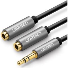 Ugreen Audio splitter 3.5 mm Y‑Austiņu Sadalītājs 20cm