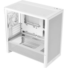 NZXT H3 Flow, tower case white (matte), tempered glass