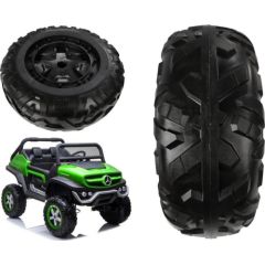 Lean Cars Koło do Auta na akumulator Mercedes Unimog Jaunumi, Bērnu preces