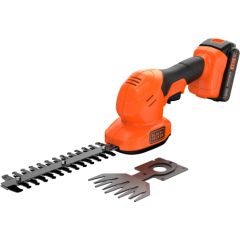 Black&decker Black+Decker cordless grass and shrub shears BCSS18D1, 18 Volt (orange, Li-ion battery 2.0 Ah) Jaunumi -Dārzam