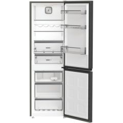 Whirlpool WHK 26362 XBR4E ledusskapis ar sald. 187cm NoFrost Melns Ledusskapji
