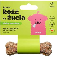 Brit AZANKI Bone with Insects and Probiotic Puppy – Dog Treat – 10 cm Suņu barība