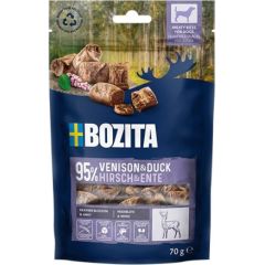BOZITA Meaty bites Venison and duck - dog treat - 70g Suņu barība