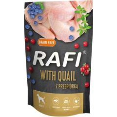 DOLINA NOTECI Rafi with quail - wet dog food - 500g Barība