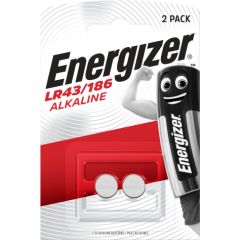 Sārmu baterija 186 (LR43, L1142, AG12, V12GA, D186A, 386) 1,5 V 113 mAh Energizer (2 gab. blisterī) Baterijas un akumulatori