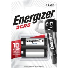 Energizer Litija baterija 2CR5 (EL2CR5, DL245) 6V 1500mAh ENERGIZĒRS Baterijas un akumulatori