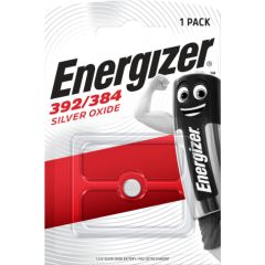 Energizer Sudraba oksīda baterija 392/384 (SR41,LR41, AG3, L736, V3GA) 1,5 V 47 mAh ENERGIZĒRS Baterijas un akumulatori