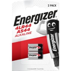 Sārmu baterija 4LR44 (476A) 6V 152mAh ENERGIZER 2gab blisterī Baterijas un akumulatori