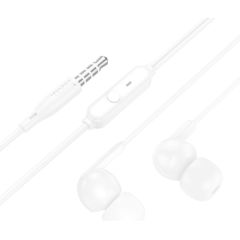 Headphones Hoco M124 3.5mm white Austiņas