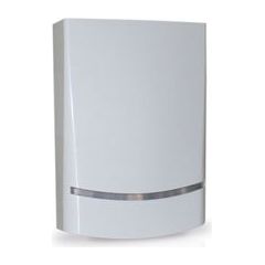 BLADE 01 RED ~ Ārējā sirēna ar lampu un vietu rezerves akumulatoram Sirēnas un Strobi 12v