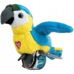 Cobi Maskotka interaktywna Happy Yappers Wesołe gadułki - Papuga niebieska Mīkstās rotaļlietas