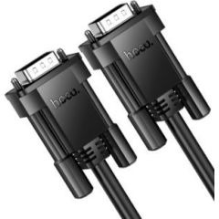 Hoco   US11 VGA male to VGA male HD data cable(L=2M) Black Jaunumi - Datori