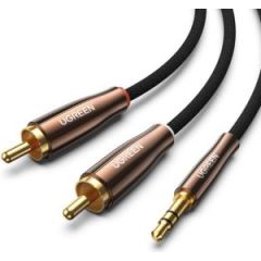 Ugreen   3.5mm Male To 2 RCA Male Cable-2M Dažādi vadi