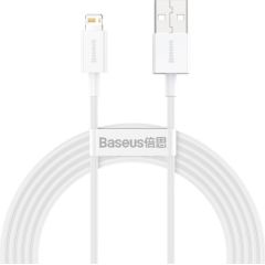 Baseus   Baseus Superior USB - Lightning 2.4A 2 m cable White (CALYS-C02) Jaunumi - Datori