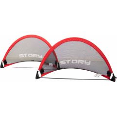 Story KickNGo uznirstošie futbola vārti 170x110cm Futbolam