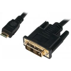LOGILINK - Mini HDMI to DVI-D Cable, M/M, 2m HDMI vadi