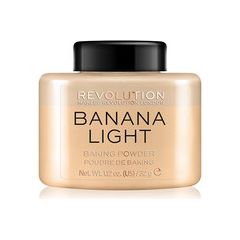 Makeup Revolution Loose Baking Powder Banana Light - Transparent powder 32.0 g
