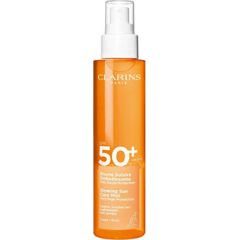 Clarins Glowing Body Sun Care Mist SPF 50+ - Tělová mlha na opalování 150ml Testeri un mērierīces