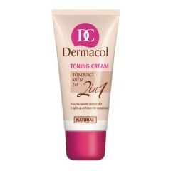Dermacol Toning Cream 2 in 1 - Toning Cream 30 ml Biscuit Dekoratīvā kosmētika