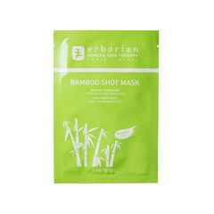 Erborian Bamboo Shot Mask Face Sheet Mask - Hydratační pleťová maska 15.0g