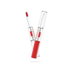 Pupa Long (Liquid Lip Colour) 2 x 4 ml 011 Natural Brown Lūpu krāsas, spīdumi, balzāmi