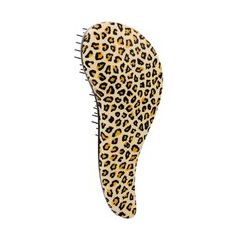 Dtangler Leopard Yellow - Hair brush with handle Leopard Yellow 1.0ks