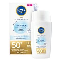 Nivea Specialist Invisible Daily Fluid SPF 50+ - Pleťový krém 40ml Sejas kopšana
