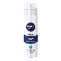 Nivea Sensitive Shaving Gel 200 ml 200ml Bārdas kopšana