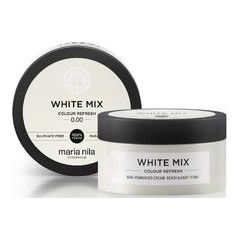 Maria Nila White Colour Refresh Mask - Nourishing mask without color pigments to complete pastel shades 100ml