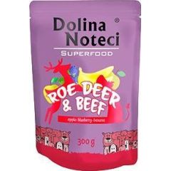 Dolina Noteci Karma DNP SUPERFOOD SARNA I WOŁOWINA 300g Suņu barība