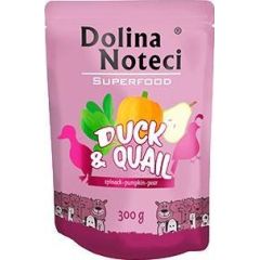 Dolina Noteci Karma DNP SUPERFOOD KACZKA I PRZEPIÓRKA 300g Suņu barība