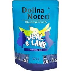 Dolina Noteci Karma DNP SUPERFOOD CIELĘCINA I JAGNIĘCINA 300g Suņu barība