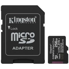 Kingston 256GB micro SDXC Canvas Select Plus Gen3 150MB/s UHS-I A1 Card + Adapter Atmiņas kartes micro SD SDHC