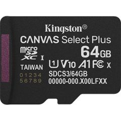 MEMORY MICRO SDXC 64GB UHS-I/SDCS3/64GBSP KINGSTON
