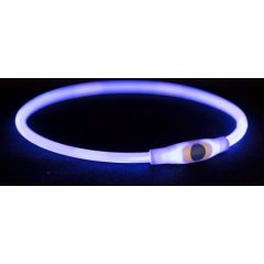 Trixie Flash light ring USB, S–M: 40 cm/ø 8 mm, blå Citas preces