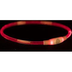 Trixie Flash light ring USB, S–M: 40 cm/ø 8 mm, multi/mønstret Citas preces