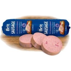 Brit Premium Sausage Chicken & Rabbit 800g Suņu barība